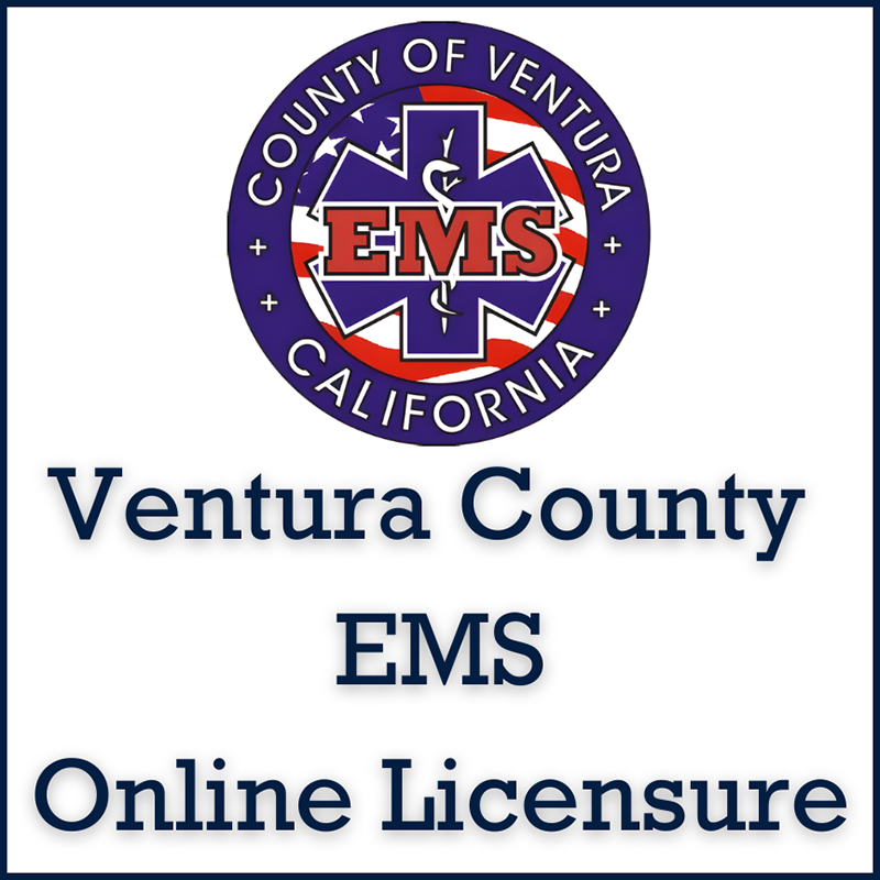 Ventura Co EMS Online Licensure