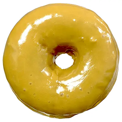 Natural Maple Raised Donut