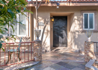 The front door to Newport Heights