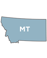 drawing of the state of Montana